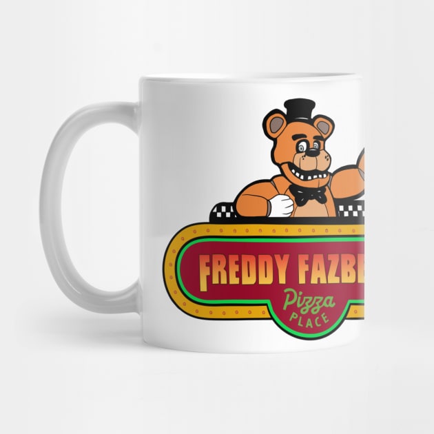 Freddy Fazbear's Pizza Place by cathures
